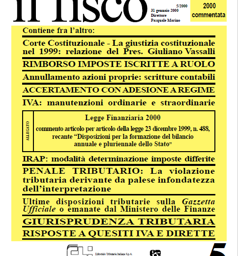 L’esenzione ILOR per il Mezzogiorno e gli stabilimenti non ultimati nel 1993